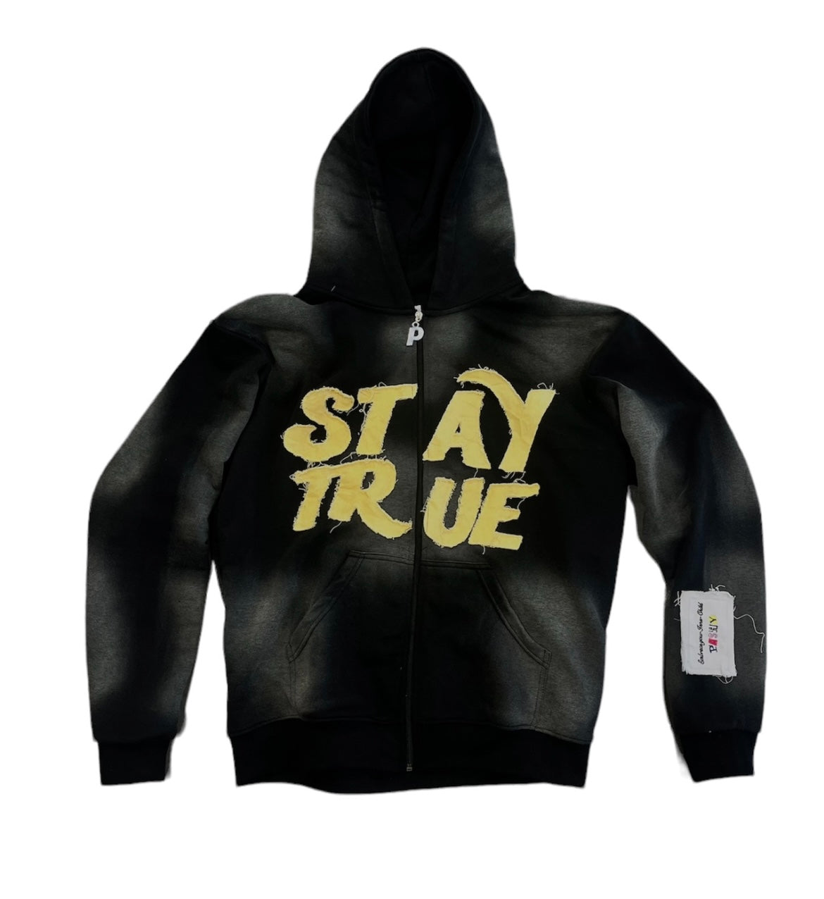 "STAY TRUE" ZIP UP