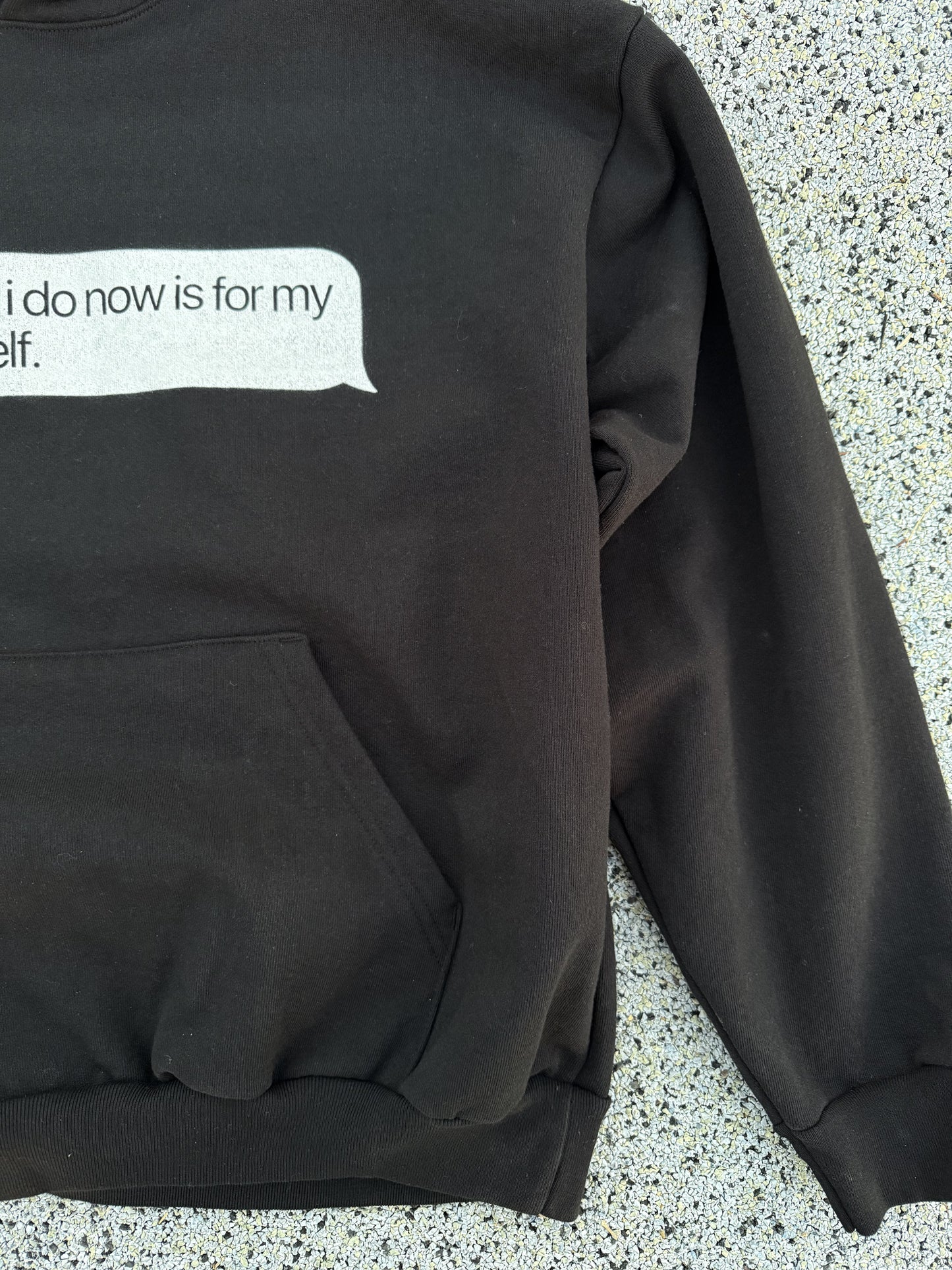 "IMESSAGE" HOODIE
