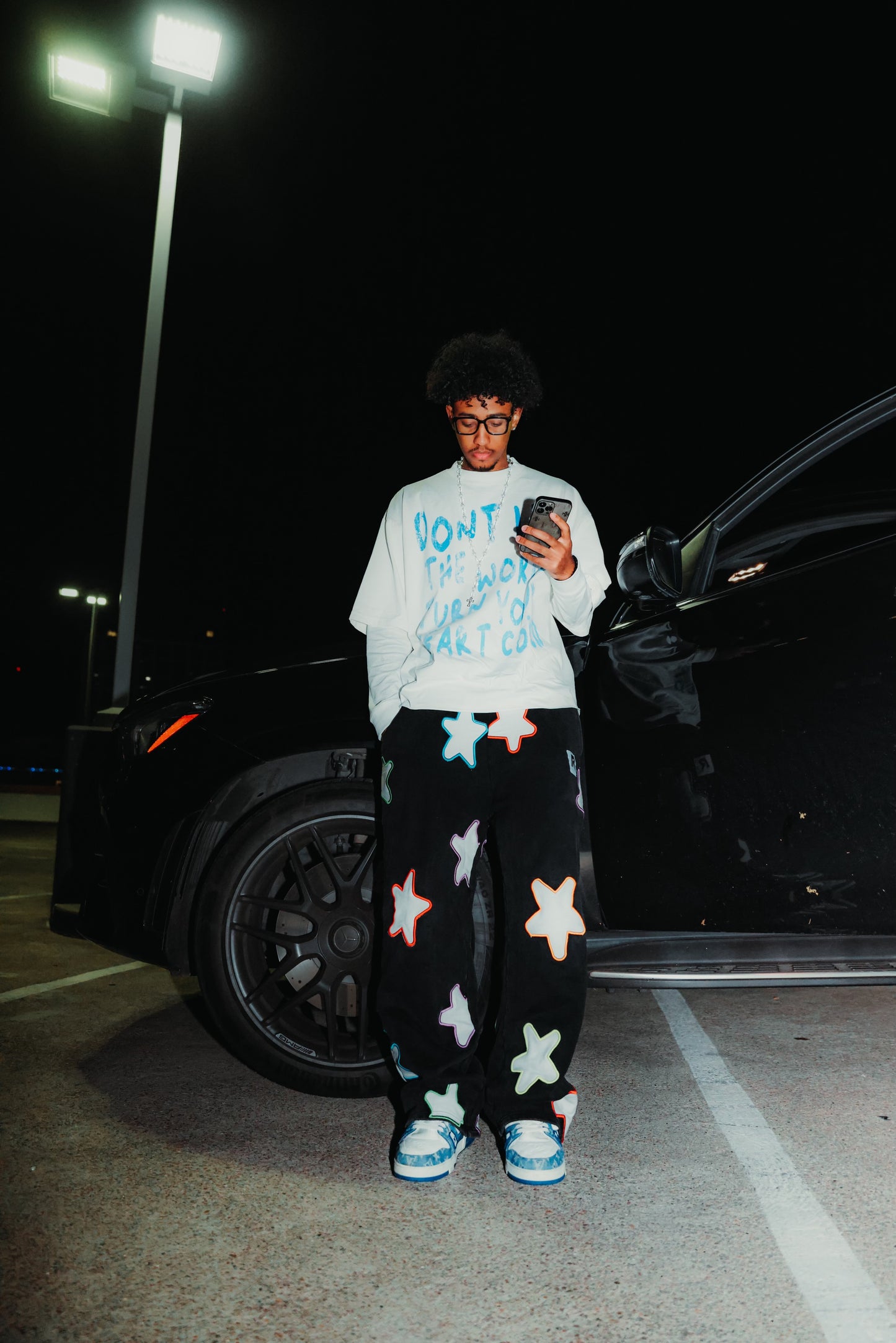 "HEART COLD" BOXY CROPPED TEE