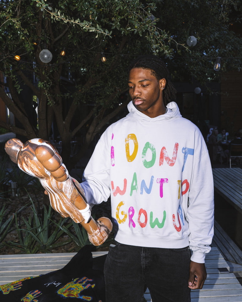 "I DONT WANT TO GROW UP" HOODIE