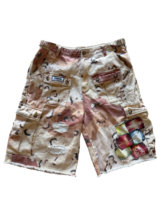 “PERK-A-PASHY” DESERT CAMO JORTS